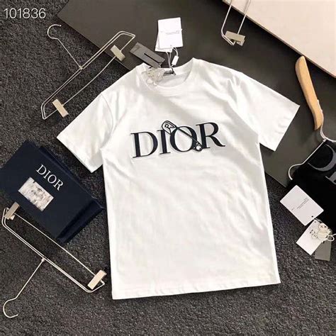 mens dior white t shirt|Dior christmas shirts for men.